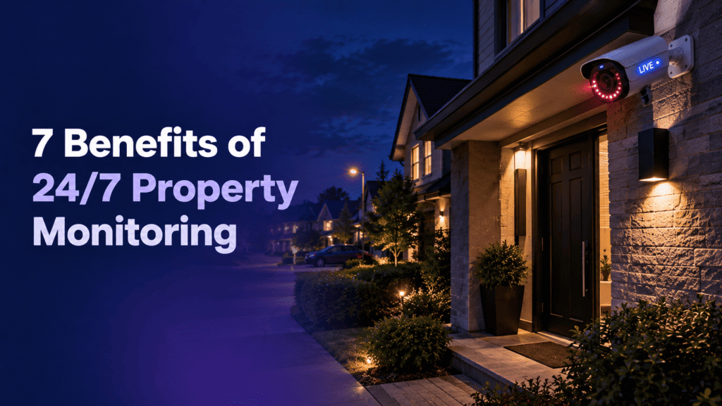 24/7 property monitoring residential