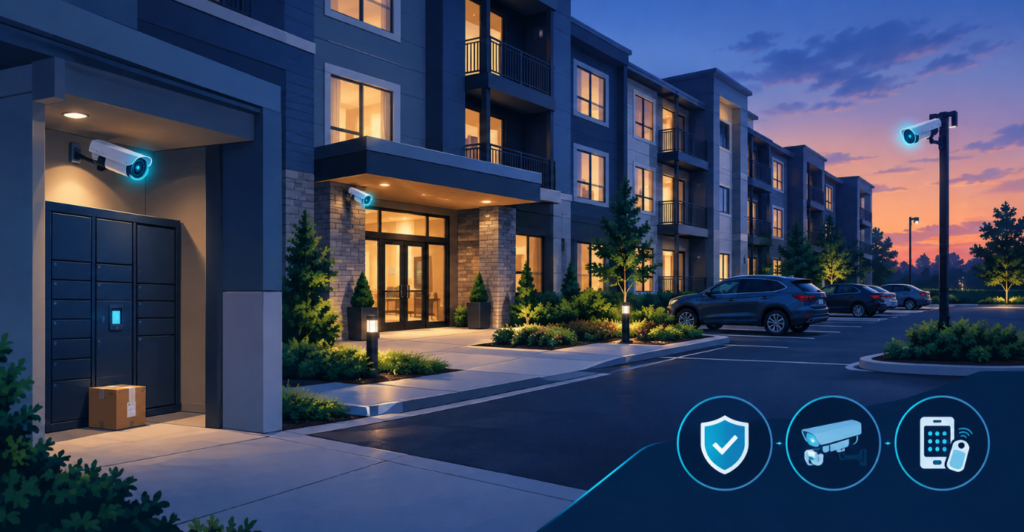 apartment complex monitoring