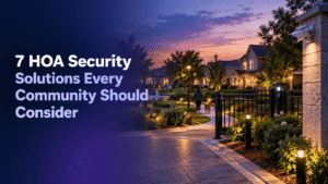HOA security solutions